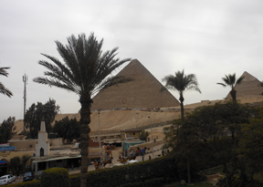 Great Pyramid from Mena House