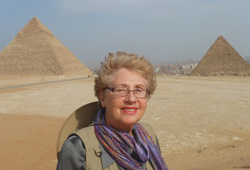 Jeri Castranova in Egypt